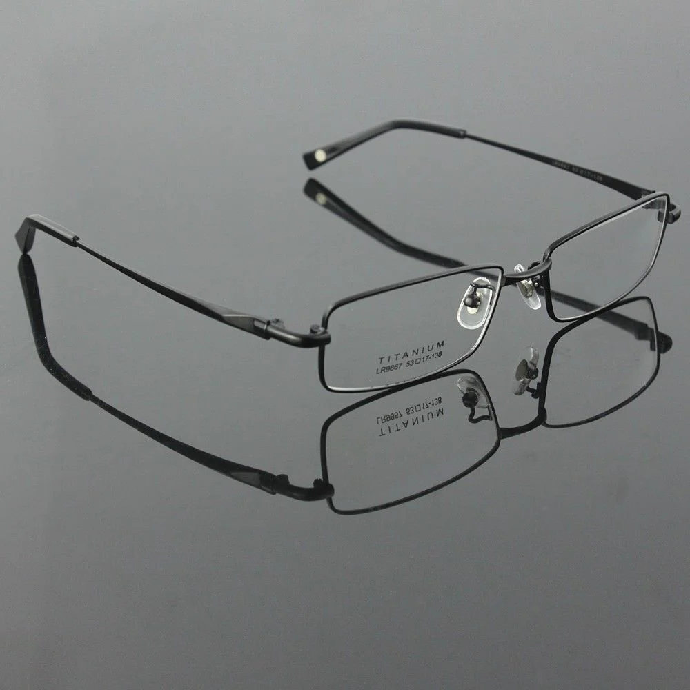 Agstum 100% Pure Titanium Spectacles Men
