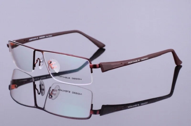 Agstum Memory Rectangular Classic Glasses Unisex Eyeglass Frame Eyewear Clear 4