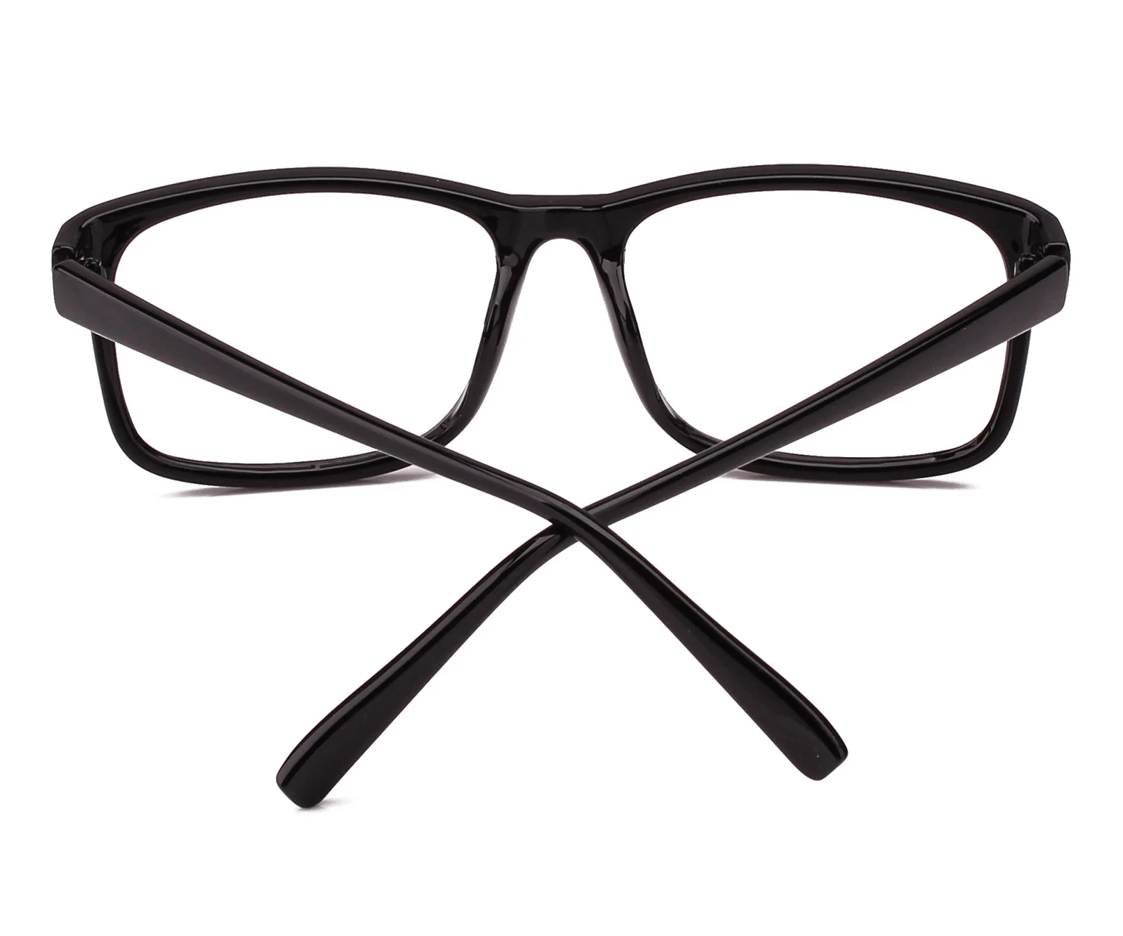 Agstum Memory Rectangular Classic Glasses Unisex Eyeglass Frame Eyewear Clear 2