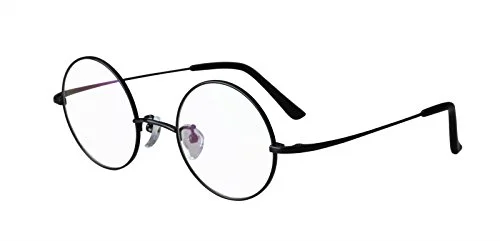 Agstum Pure Titanium Retro Round Optical Eyeglasses Frame 44-24-140