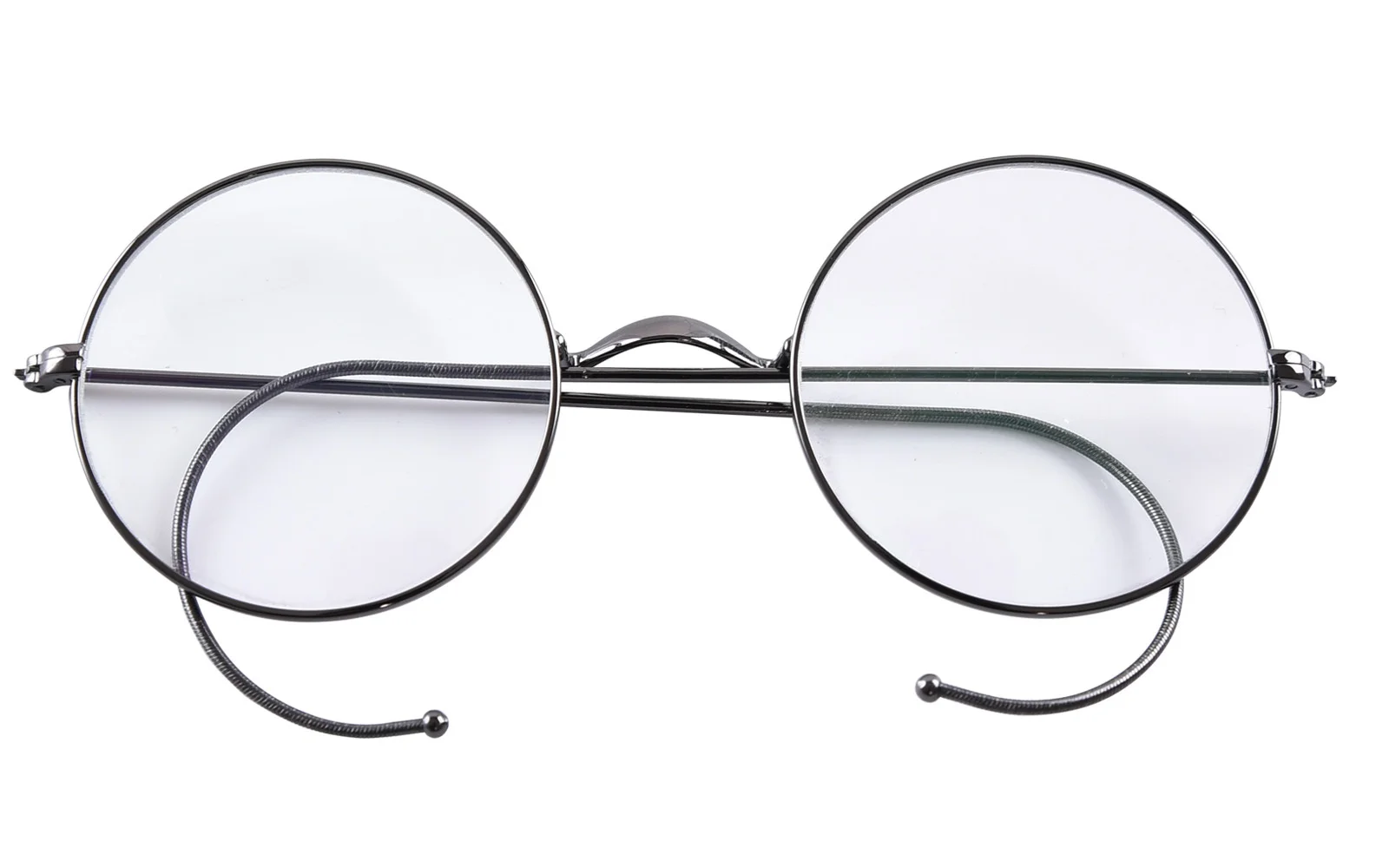 Agstum Round Optical Rare Wire Rim Mens Eyeglasses Frame Without Pads 47mm 49mm